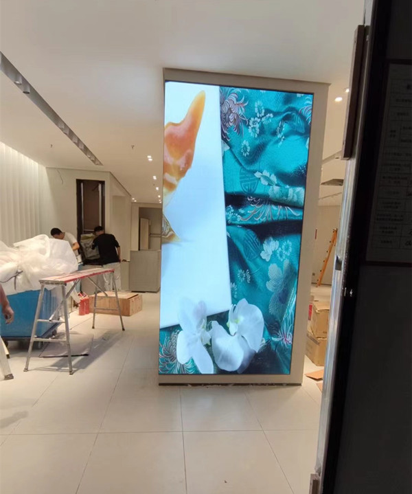 新都商场门店转角LED显示屏